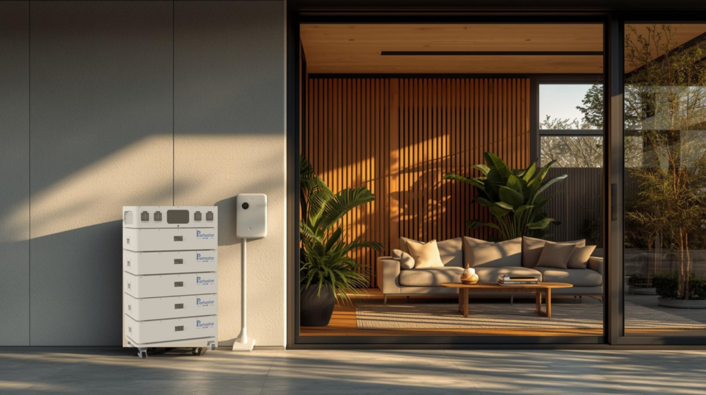 partastar stacked storage battery